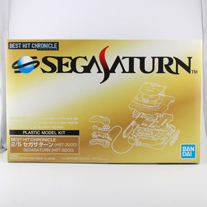 Best Hit Chronicle 2/5 Sega Saturn Console w/ Controller Model Kit Bandai