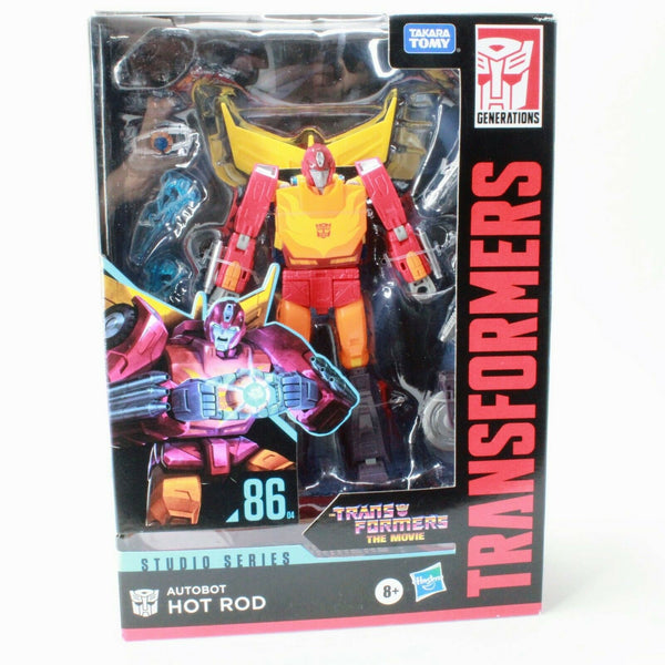 Transformers Studio Series Autobot Hot Rod - 86 Movie Voyager Class Figure