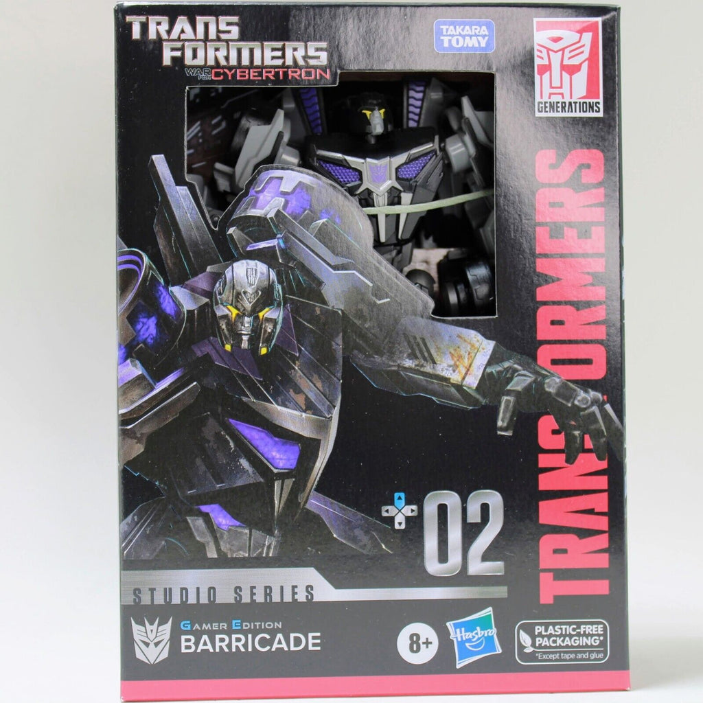 TRANSFORMERS STUDIO SERIES Gamer Edition 02 WFC Barricade - Used, No TRANSFORMERS STUDIO SERIES Gamer Edition 02 WFC Barricade - Used, No