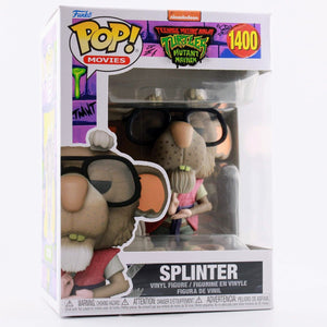 Funko Pop Mutant Mayhem TMNT Splinter - Ninja Turtles Vinyl Figure #1400