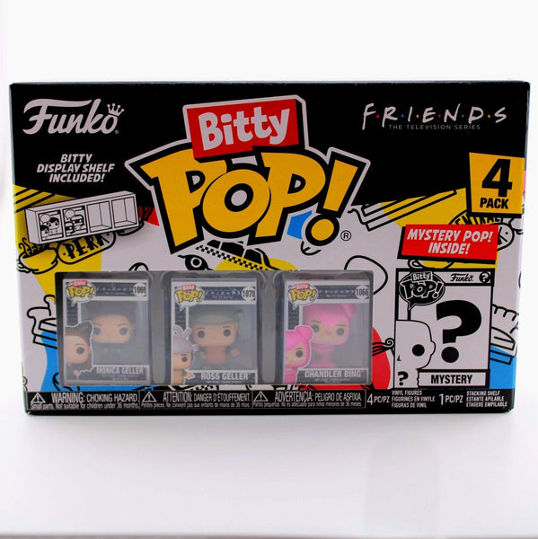 Funko Bitty Pop Friends Complete Set of 4 - Joey / Ross / Rachel / Ross / Pheobe