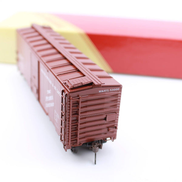 HO scale - LV 61369 - Red Caboose - 40" AAR Boxcar - BLT 4-37