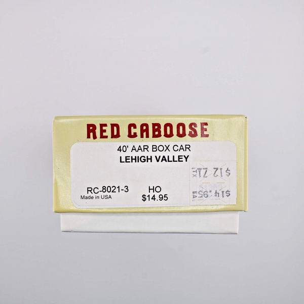 HO scale - LV 61369 - Red Caboose - 40' AAR Box Car Kit