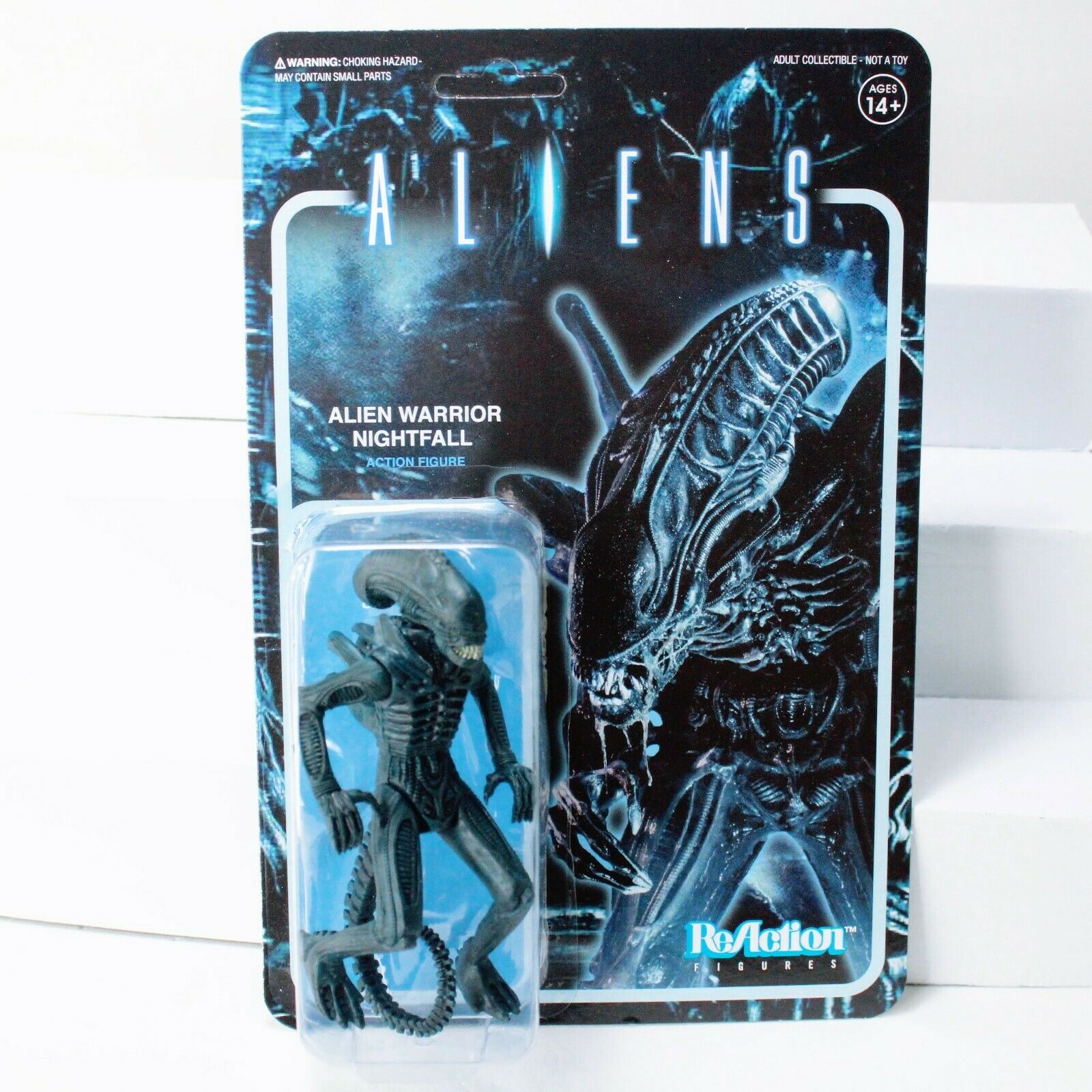 Aliens Warrior Nightfall Blue - Alien Super 7 ReAction Action Figure