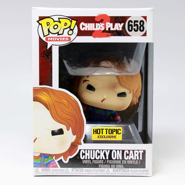 Funko Pop Child's Play 2 - Chucky on Cart - Hot Topic Exclusive Horror #658