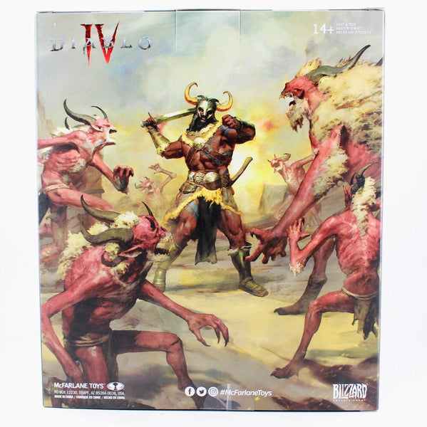 Mcfarlane Toys Diablo IV Death Blow Barbarian 6" Figure / Statue Epic Wave