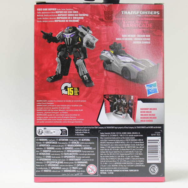 Transformers Studio Series Barricade - Gamer Edition 02 War for Cybertron