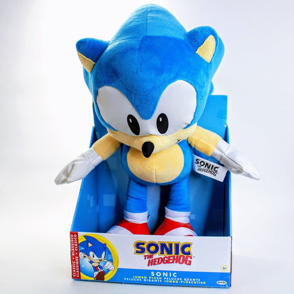 Sonic The Hedgehog Sonic Jumbo 18" Jakks Pacific Plush