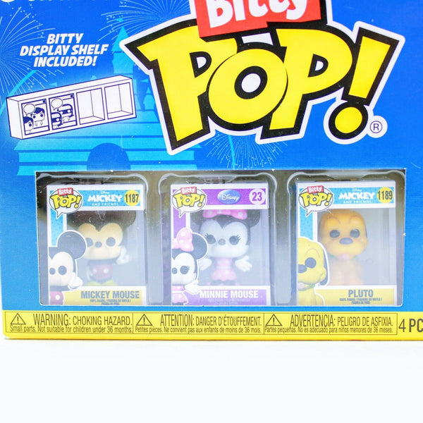Funko Bitty Pop Disney Classics Mickey Mouse / Minnie Mouse / Pluto 4 Pack