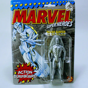 Marvel Comics Super Heroes Silver Surfer - Toy Biz Vintage ~4.75" Action Figure