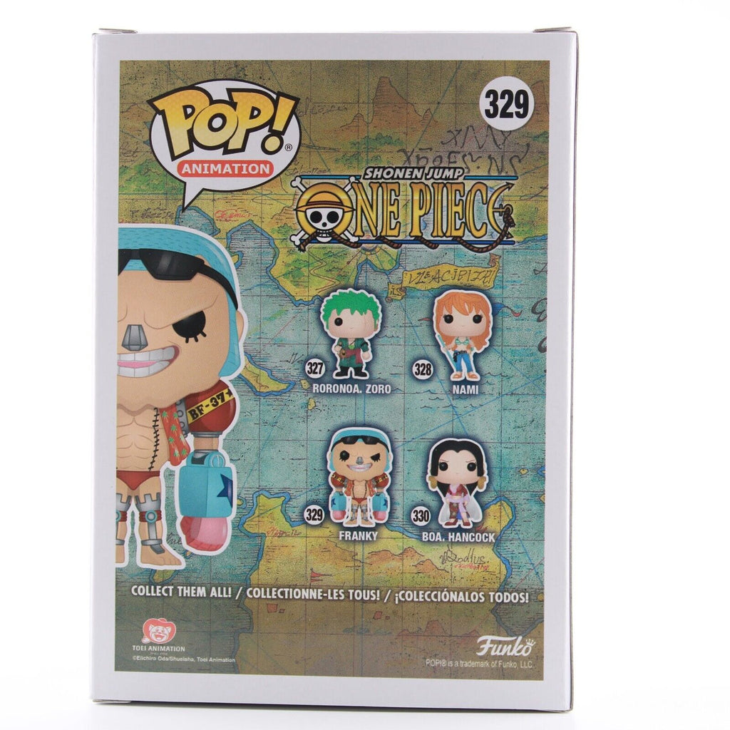 Funko Pop! Animation Shonen Jump One Piece Franky- Figura in Vinile da Collezione - Idea Regalo - Merchandising Ufficiale - Gio Funko Pop! Animation Shonen Jump One Piece Franky- Figura in Vinile da Collezione - Idea Regalo - Merchandising Ufficiale - Gio
