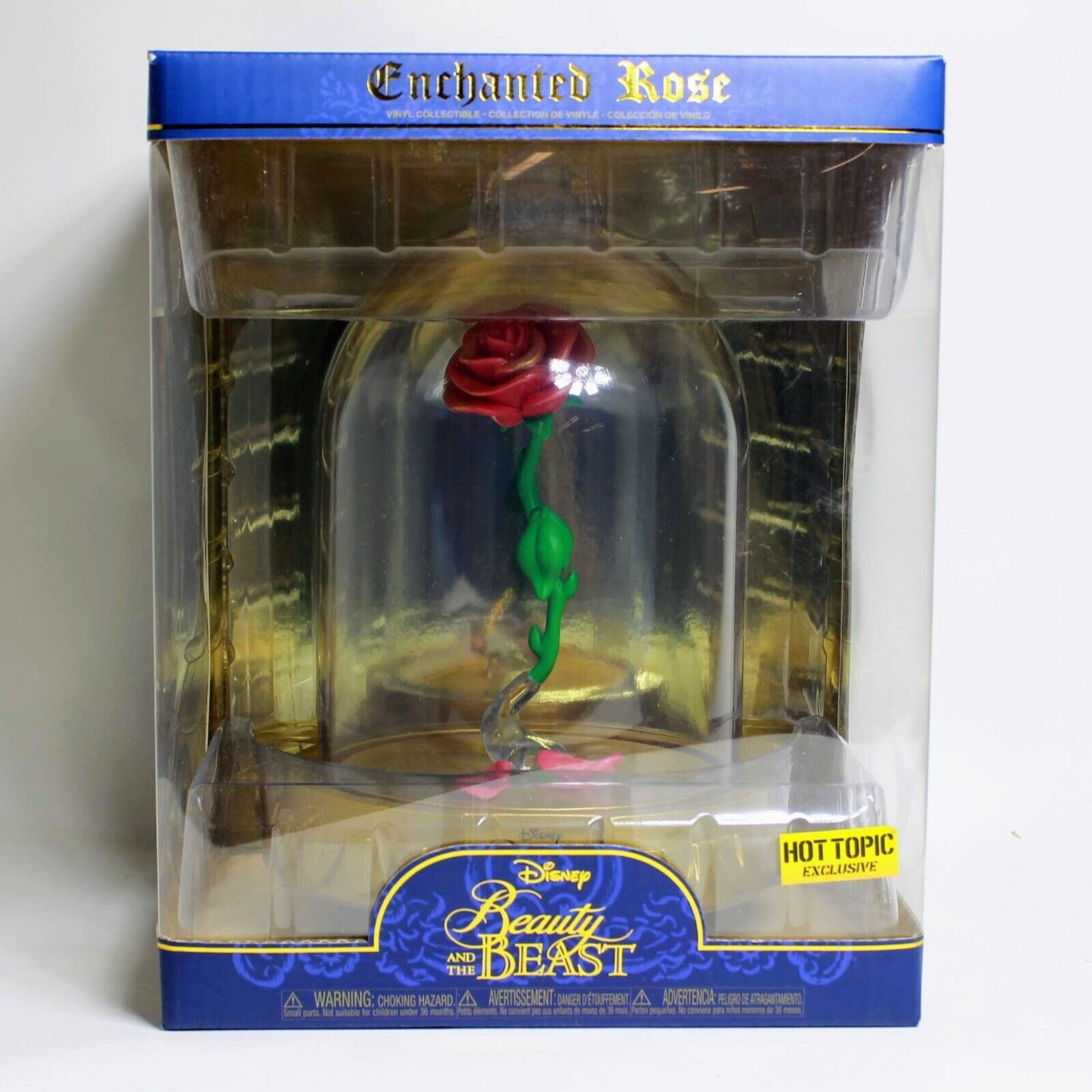 Funko Pop Disney Beauty and the Beast - Enchanted Rose Hot Topic Exclu   Blueberry Cat