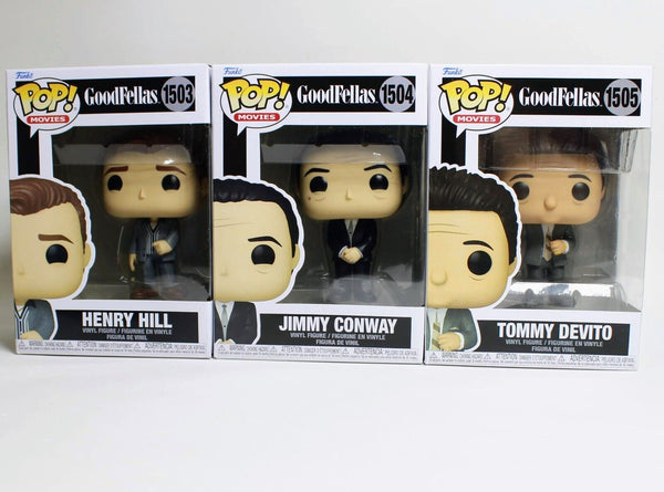Funko Pop Movies Goodfellas Set of 3 - Henry Hill / Jimmy Conway / Tommy Devito