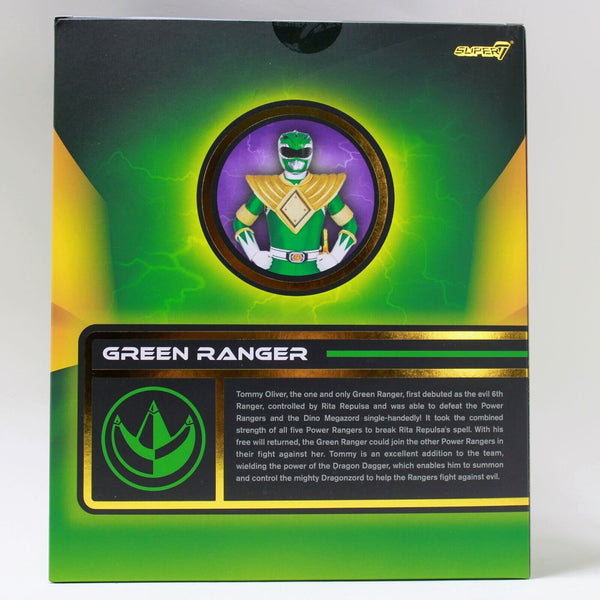 Super7 Power Rangers Green Ranger Ultimates - Tommy Oliver 7” Action Figure