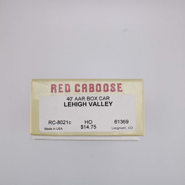 HO scale - LV 61369 - Red Caboose - 40" AAR Boxcar - BLT 4-37