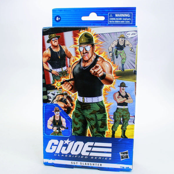 G.I. Joe Classified Series Sgt. Slaughter 6" Action Figure Sergeant Slaughter