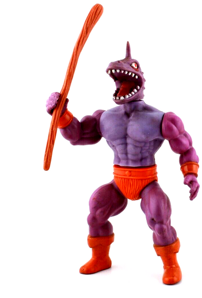 Gecko w/ Staff Warrior Beasts - Remco action figures toy 1982