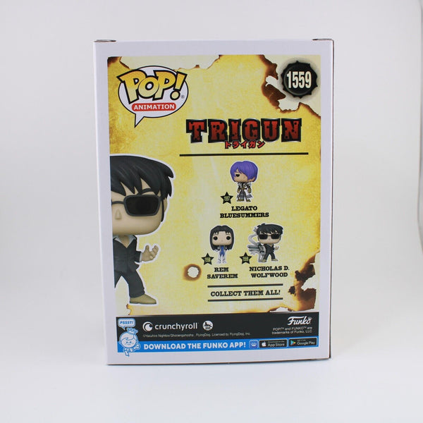 Funko Pop Animation Trigun - Nicholas D Wolfwood - Vinyl Figure #1559