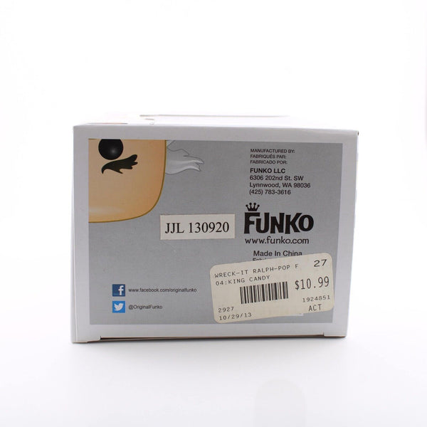 Funko Pop Disney Wreck it Ralph King Candy Vinyl Figure #04 Vaulted Retired