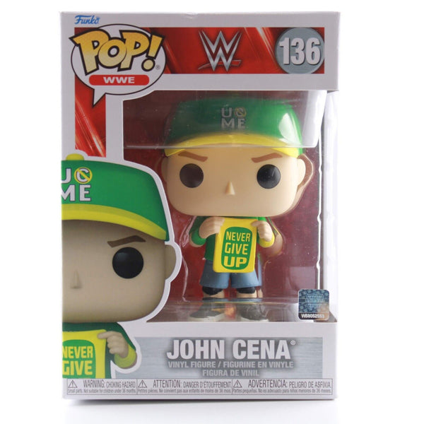 Funko Pop WWE John Cena - You Can't See Me- Vinyl Wrestling Figure #136