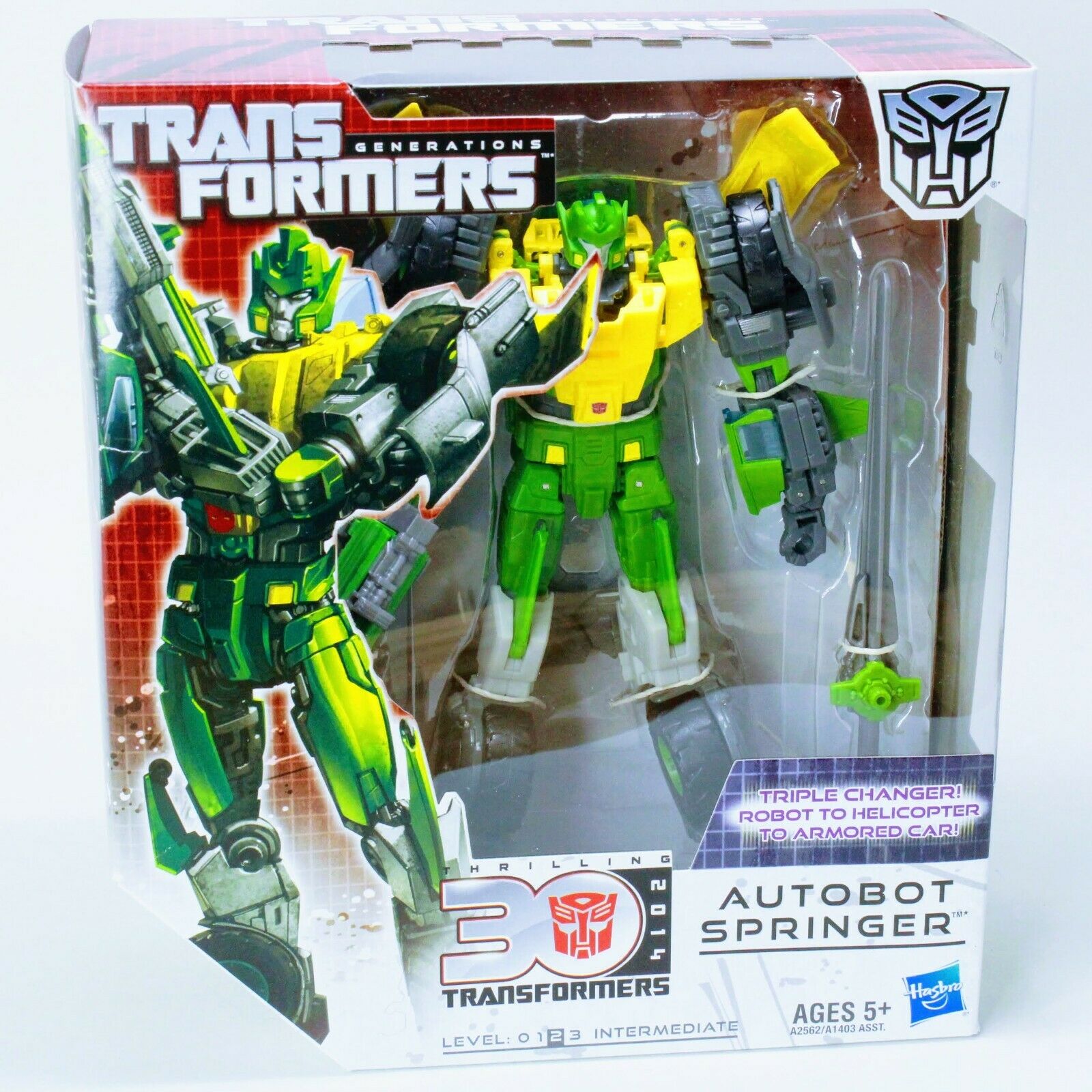 Transformers Thrilling 30 Springer - Voyager Class Generations Action Figure