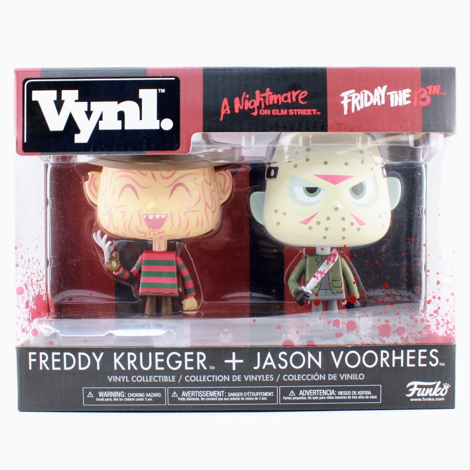 Funko Vynl. Movies Freddy Krueger & Jason Voorhees 2-Pack Vinyl 