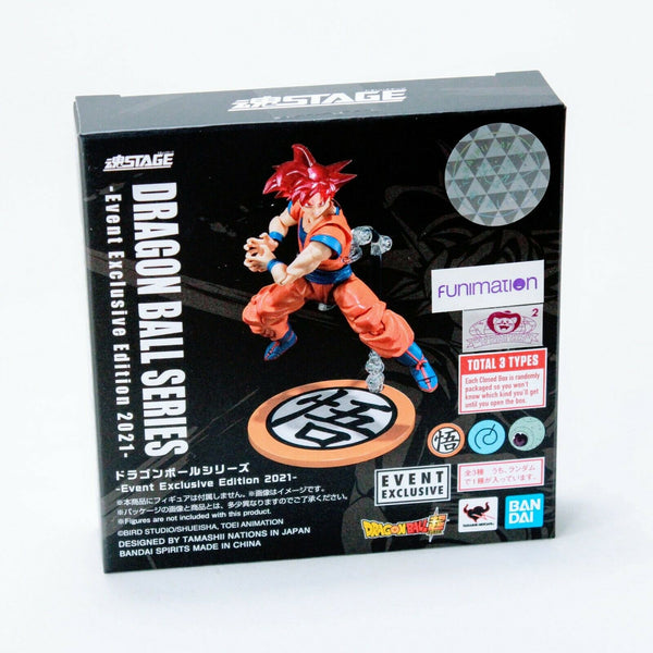Bandai Tamashii Stage Action Figure Stands - SDCC Exclusive Dragonball Z Designs