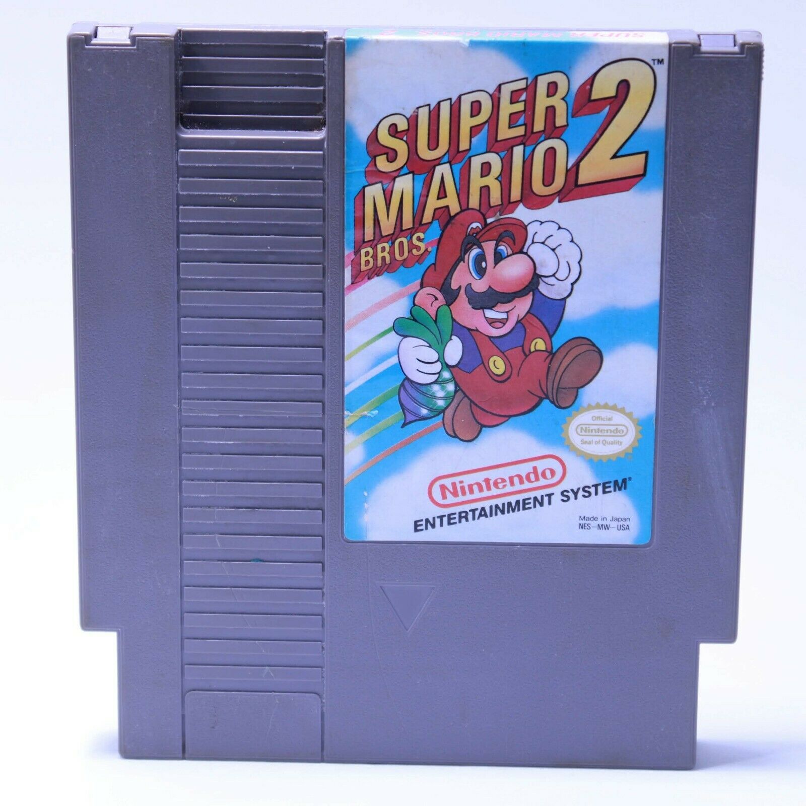 Nintendo NES - Super Mario Bros 2 - Cleaned, Tested & Working