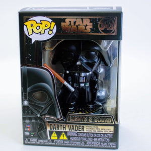 Funko Pop! Star Wars Darth Vader w/ Lights and Sounds Electronic Figure # 343