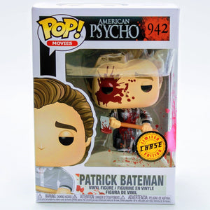 Funko Pop American Psycho Patrick Bateman CHASE - Christian Bale Figure # 942