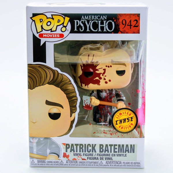 Funko Pop American Psycho Patrick Bateman CHASE - Christian Bale Figure # 942