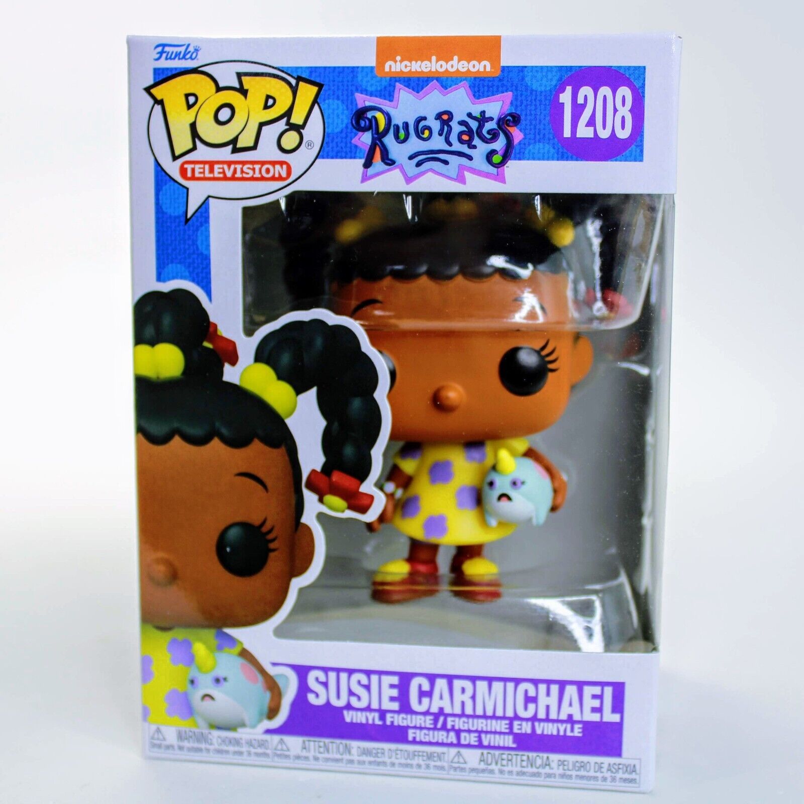 Funko Pop Television 90's Nickelodeon Rugrats Susie Carmichael w/ Narwhal #1208