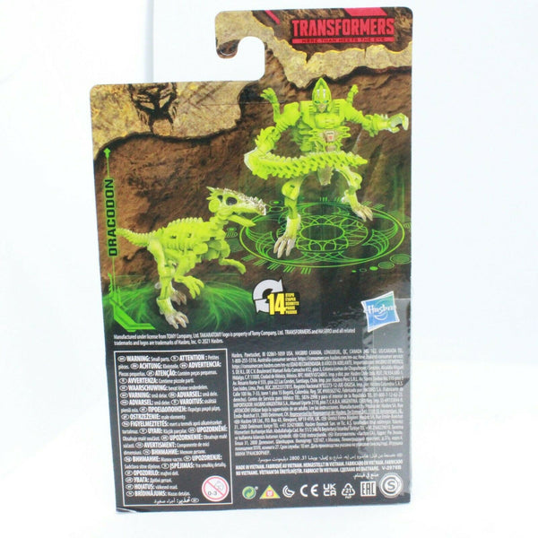 Transformers Kingdom Dracodon Raptor - 3.5" Core Class Legends Action Figure
