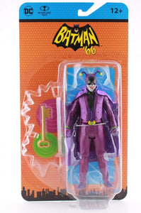 Mcfarlane Toys Batman 66' The Joker w/ Key Accessory Figure