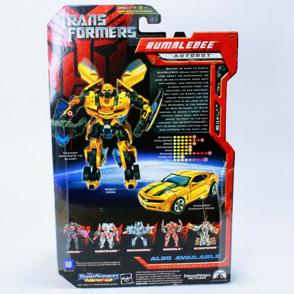 Transformers 2007 Movie Bumblebee Camaro Concept - Deluxe Class Figure Automorph