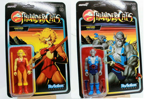  Super7 Thundercats Reaction Figure - Cheetara (Toy Variant) :  Everything Else