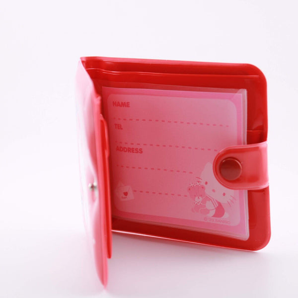 Hello Kitty Wallet Sanrio Red for Kids and Adults - Name / Address Card