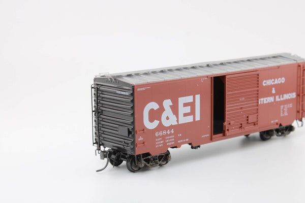 HO scale - C&EI 66844 - Kadee - 40' PS-1 Standard Boxcar - BLT 8-59