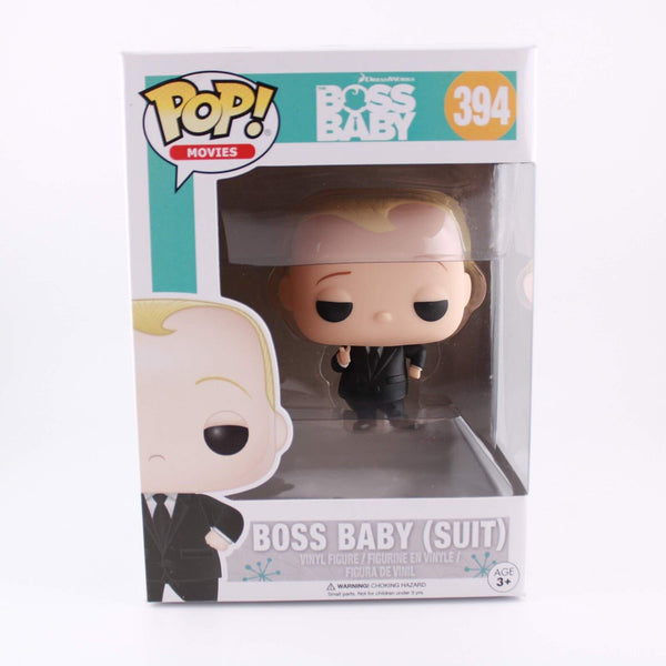 Funko Pop Movies - Boss Baby Suit Vinyl Figure #394 Vaulted