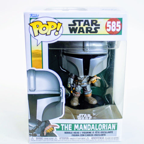 Funko Pop Star Wars Book of Boba Fett The Mandalorian w/ Pouch Figure # 585