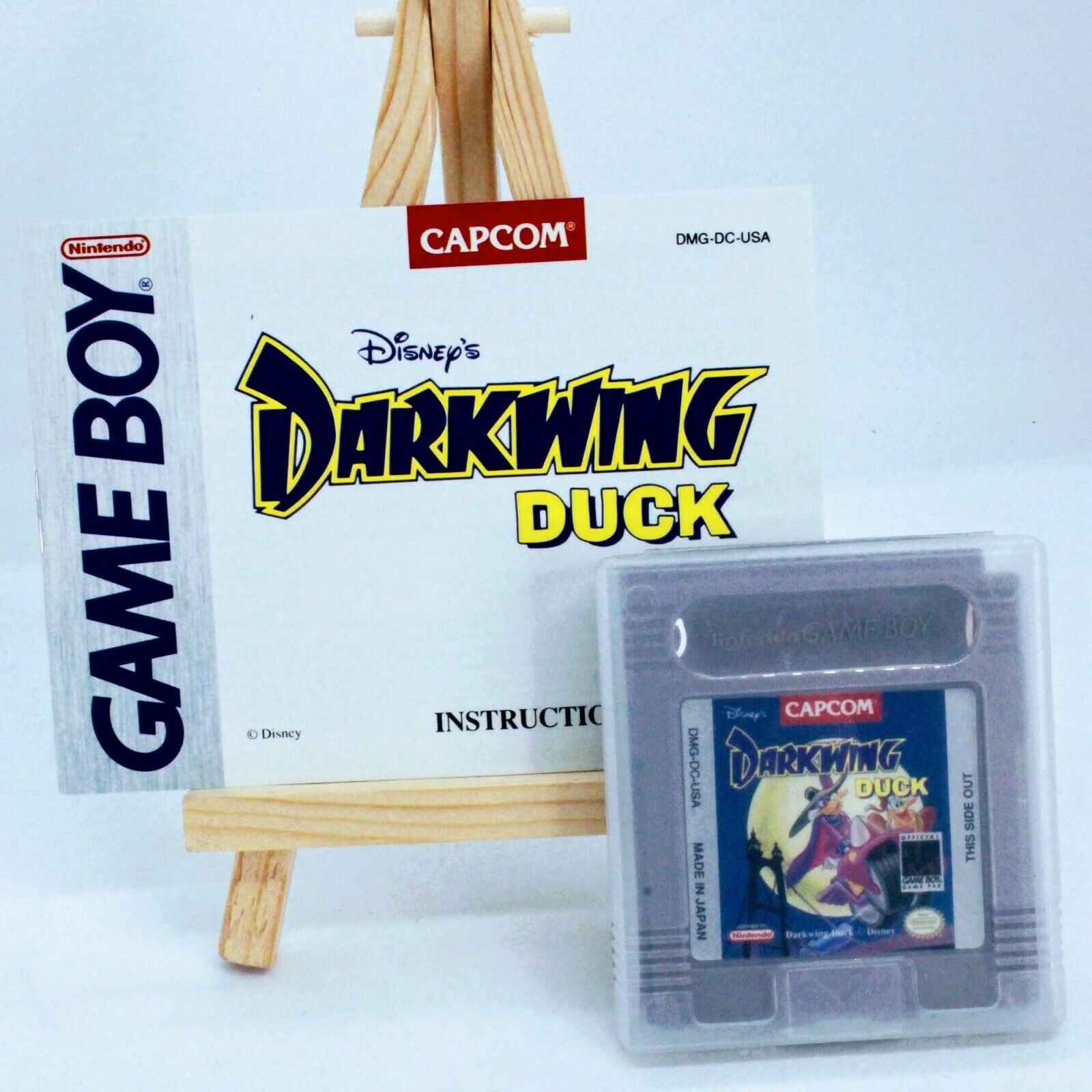 Disney's Darkwing Duck - Game, Manual and Case Original Nintendo GameBoy