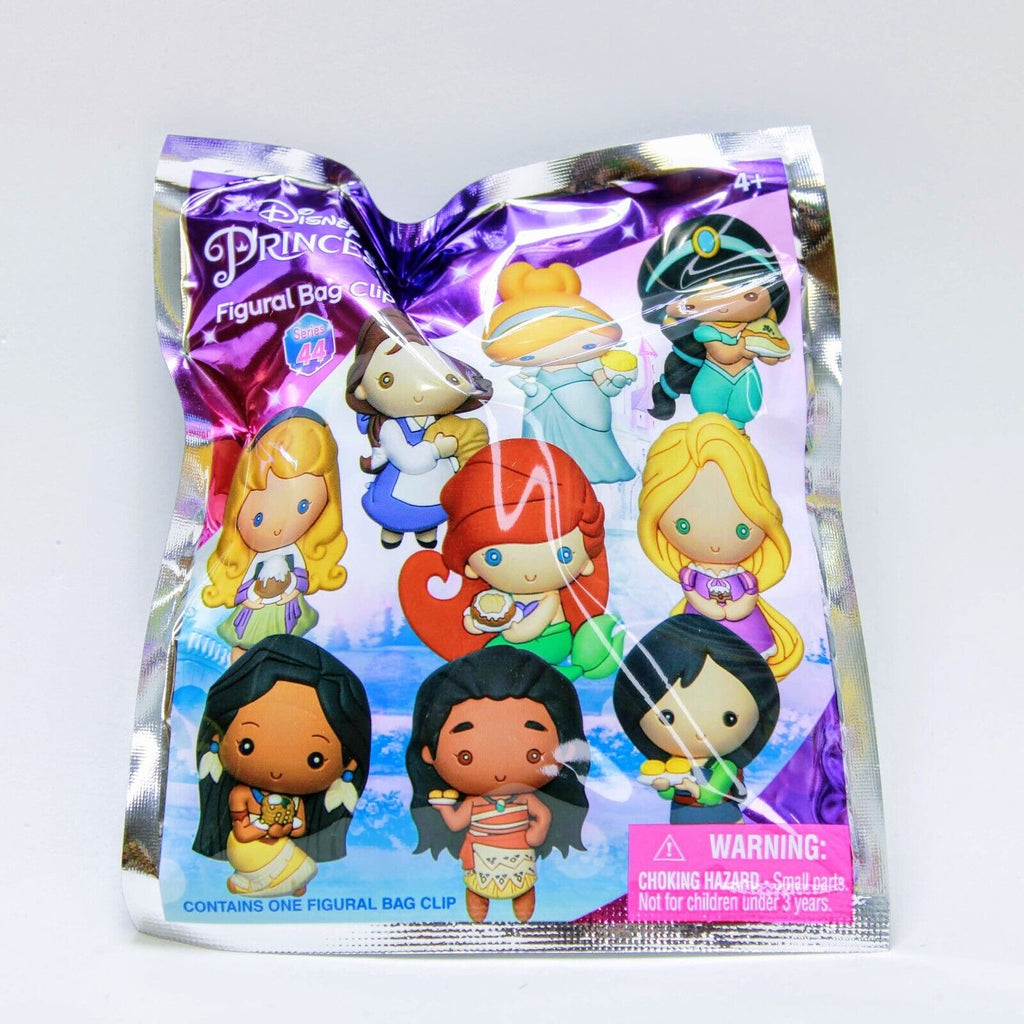 Disney Princess with Food Figural Foam Bag Clip Series 2 Blind Bag