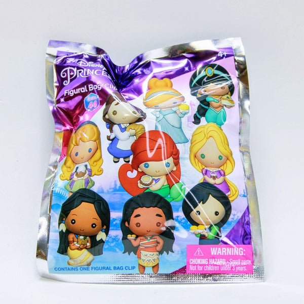 Disney Princess with Food Figural Foam Bag Clip Series 2 Blind Bag Pack Keychain
