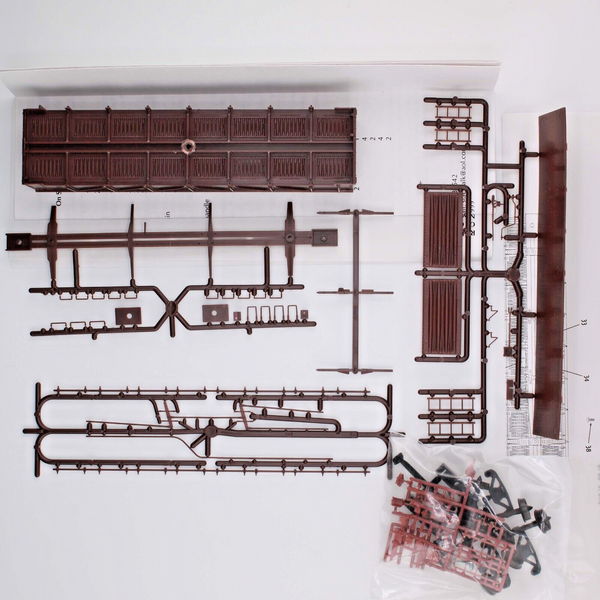 HO scale - Undecorated - Red Caboose - General Service Composite Gondola Kit