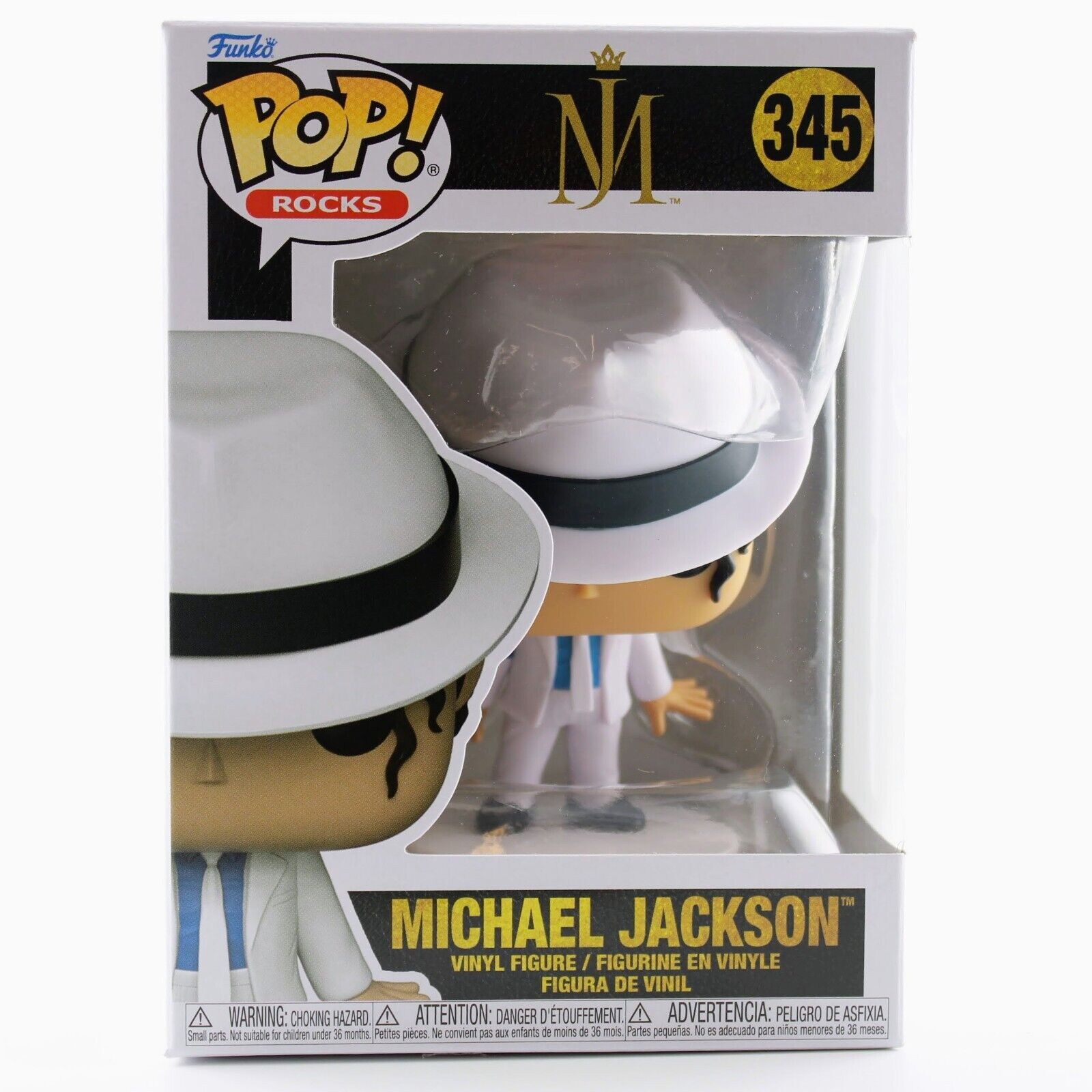 Funko Pop Michael Jackson Smooth Criminal #24 Authentic Vinyl Figure W/hard  Top