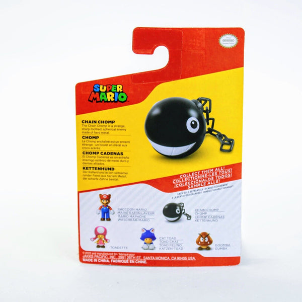 World of Nintendo Super Mario Chain-Chomp 2.5" Mini-Figure Jakks Pacific