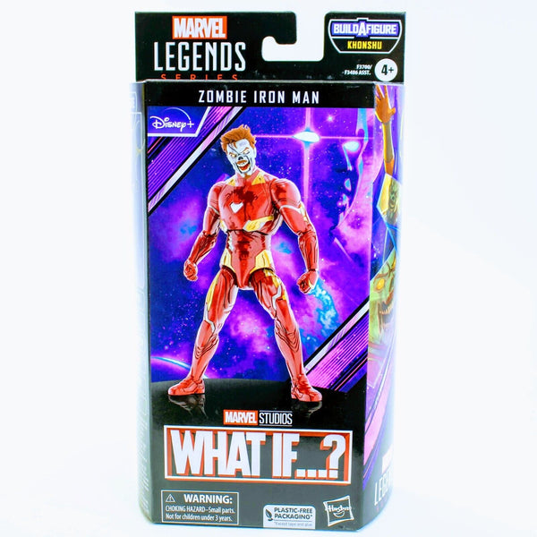 Marvel Legends Disney+ What If? Zombie Iron Man 2022 Khonshu BAF - Tony Stark