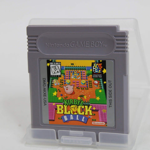 Kirby's Block Ball - Game and Case - Nintendo GameBoy