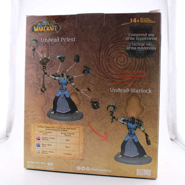 Mcfarlane Toys World of Warcraft Undead Priest & Undead Warlock 6" Figure Epic