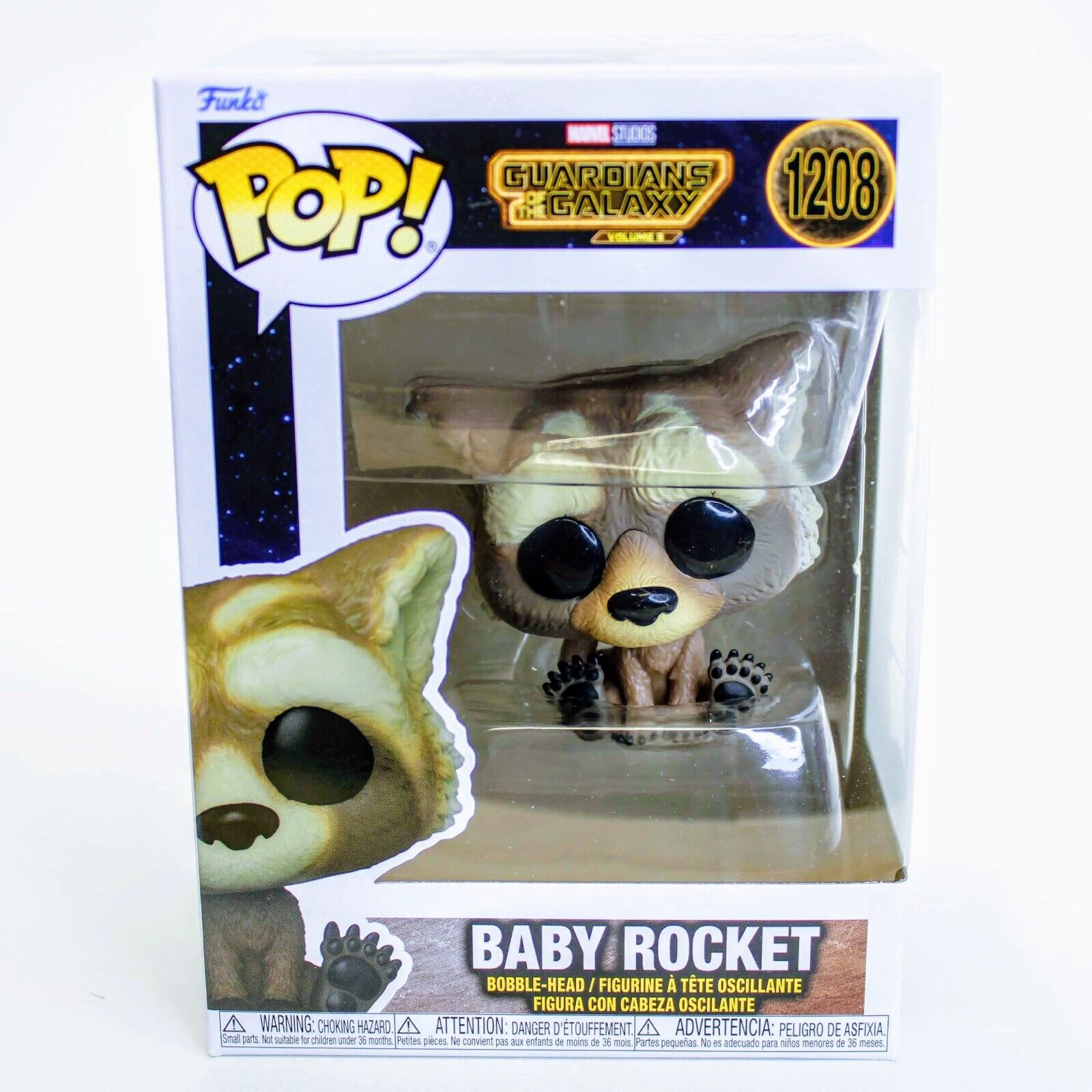 Guardians of the Galaxy: Volume 3 - Baby Rocket Funko Pop! Vinyl Figur